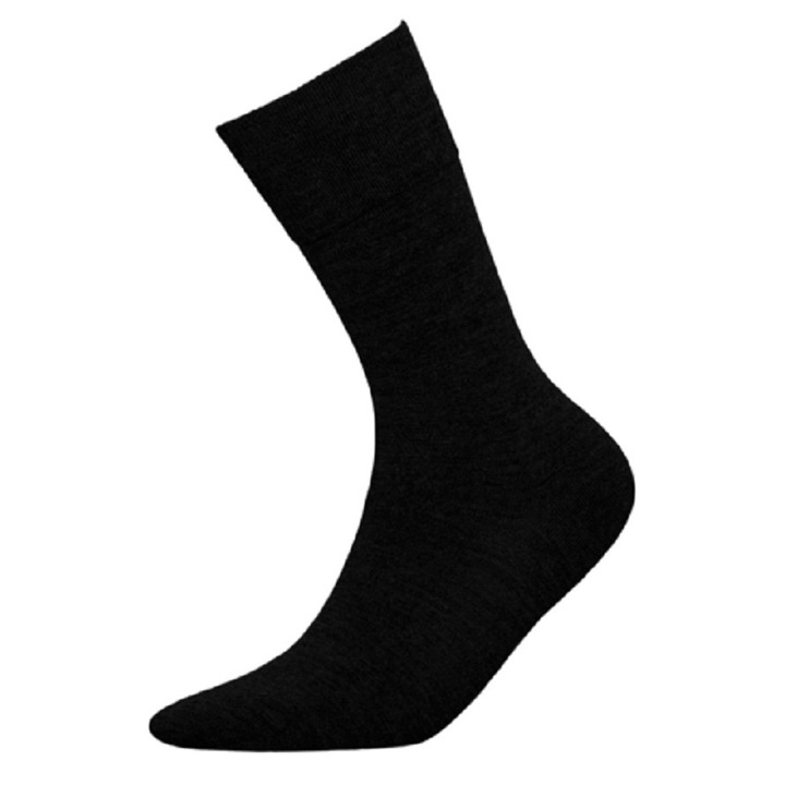 Sosete sport Inmove Ciorapi casual antiperspiranti din lana O!skary negri, 38-40 – cu ioni de argint