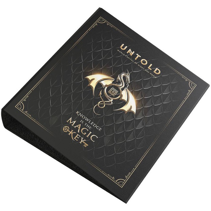Biblioraft Herlitz, 8 cm, motiv Untold