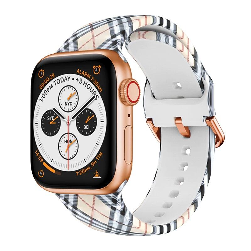Curea silicon Smartech compatibila Apple Watch versiune 1/2/3/4/5/6 (42/44mm) V3