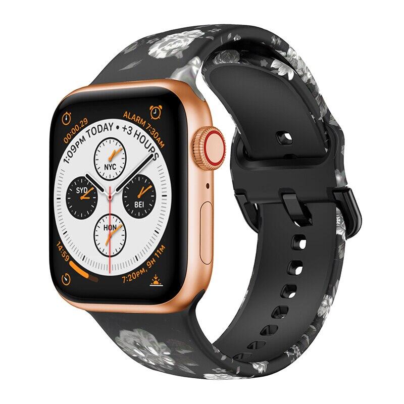 Curea silicon Smartech compatibila Apple Watch versiune 1/2/3/4/5/6 (42/44mm) V10