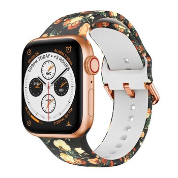 Curea silicon Smartech compatibila Apple Watch versiune 1/2/3/4/5/6 (42/44mm) V13 Curea silicon Smartech compatibila Apple Watch versiune 1/2/3/4/5/6 (42/44mm) V13
