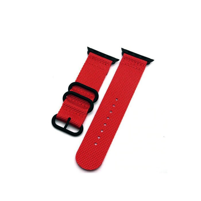 Curea textil Smartech compatibila Apple Watch versiune 1/2/3/4/5/6 (42/44mm) V4