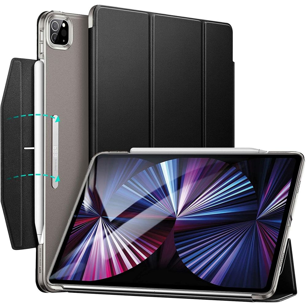 Husa ESR Ascend Trifold compatibila cu iPad Pro 11 inch (2021) Black