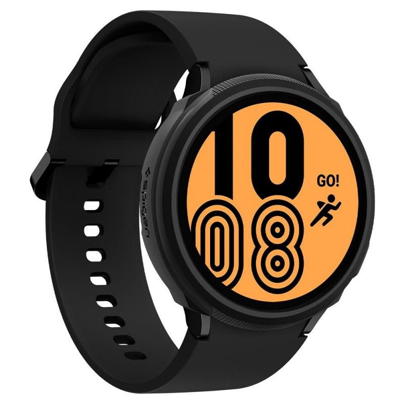Carcasa Spigen Liquid Air compatibila cu Samsung Galaxy Watch 4 (40mm) Matte Black