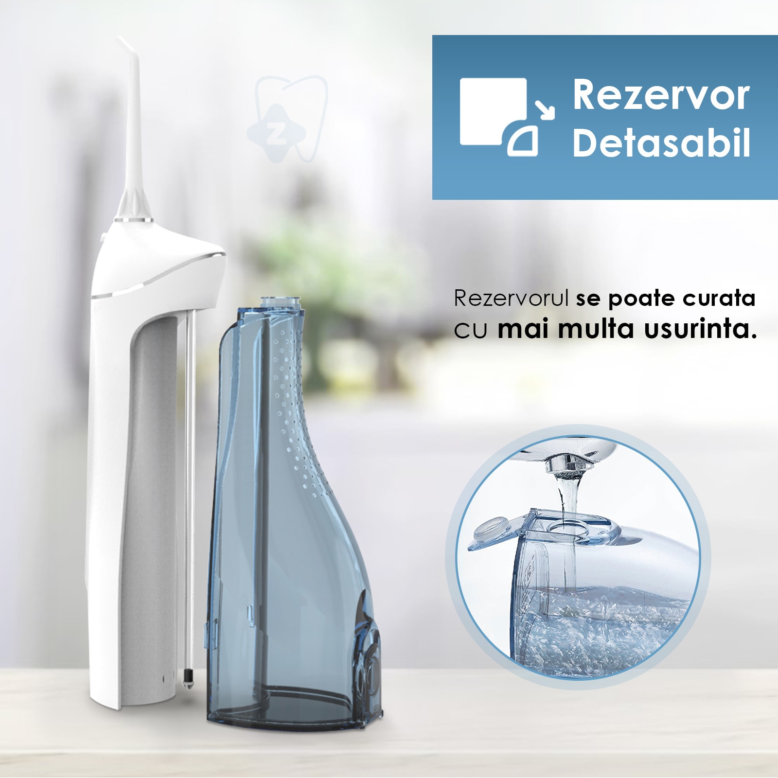 Irigator bucal cu duze multiple