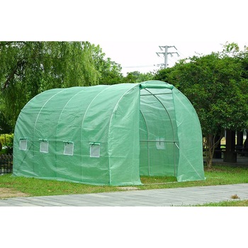 Sera (solar) cu folie polietilena 4x2x2 m Micul Fermier GF-2044,densitate folie 140g/mp,rezistenta radiatii solare UV4,fereastra cu plasa insecte,tevi otel galvanizat Sera (solar) cu folie polietilena 4x2x2 m Micul Fermier GF-2044,densitate folie 140g/mp,rezistenta radiatii solare UV4,fereastra cu plasa insecte,tevi otel galvanizat