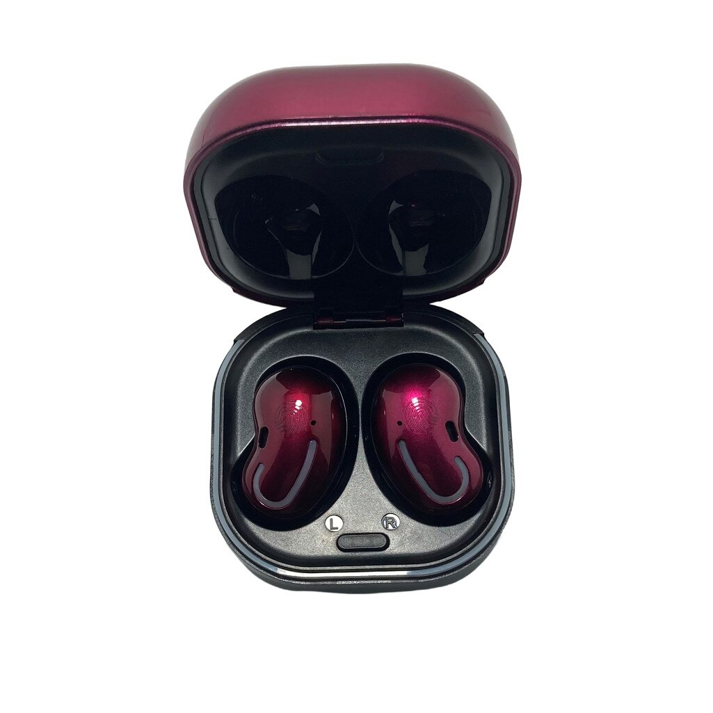 Casti audio S6se Bluetooth 5.1 Wireless TWS Display LED Apel dual HD culoare grena, sistem audio stereo surround 6D