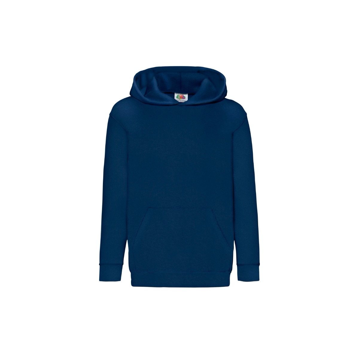 Hanorac cu gluga Fruit of the Loom, Bumbac/Poliester, Bleumarin, 5-6 ani