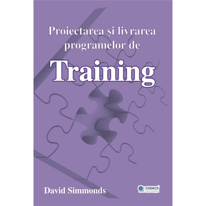 Proiectarea si livrarea programelor de training - autor - David Simmonds