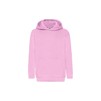 Hanorac cu gluga Fruit of the Loom, Bumbac/Poliester, Roz, 12-13 ani Hanorac cu gluga Fruit of the Loom, Bumbac/Poliester, Roz, 12-13 ani