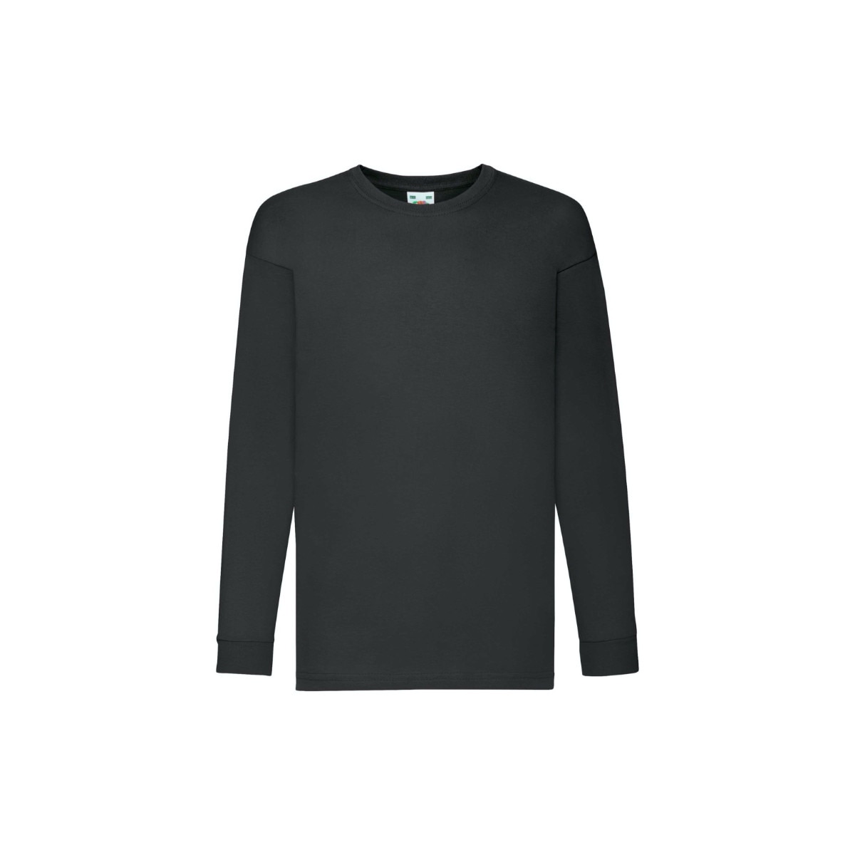 Tricou Fruit of the Loom Valueweight, Bumbac, Negru