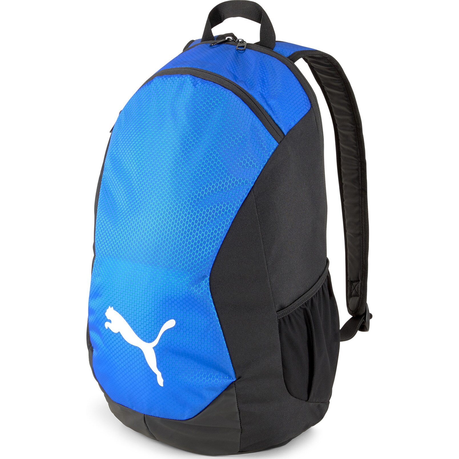 Rucsac Puma teamFINAL 21 Unisex, Electric Blue Lemonade-Black