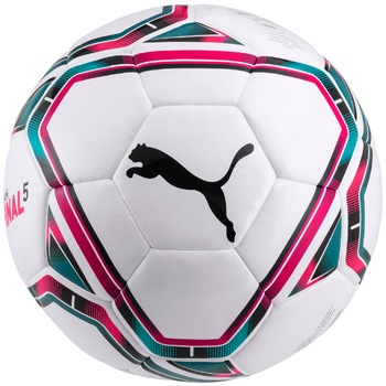 Minge fotbal Puma Final 5 Hybrid Unisex, White-Rose Red-Ocean Depths-Black, 5 Minge fotbal Puma Final 5 Hybrid Unisex, White-Rose Red-Ocean Depths-Black, 5