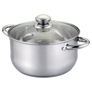 Semioala Vanora Home Mara cu capac, inox, 24x13cm , 5.7L Semioala Vanora Home Mara cu capac, inox, 24x13cm , 5.7L