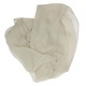 Esarfa de dama, uni, 40% matase 60% poliester, Bej - ES691