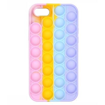 Husa Pop-It pentru iPhone 7, Push Pop Bubble Fidget, Antisoc, Jucarie antistres Husa Pop-It pentru iPhone 7, Push Pop Bubble Fidget, Antisoc, Jucarie antistres