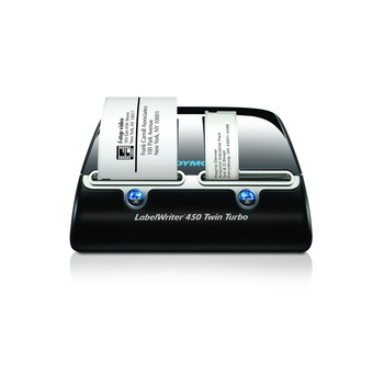 Set Imprimanta termica etichete DYMO LabelWriter 450 TWIN Turbo, conectare PC, aparat etichetat S0838870P si o 1 rola etichete LabelWriter Durable 25mmx54mm, plastic 2112283, inventariere,coduri bare Set Imprimanta termica etichete DYMO LabelWriter 450 TWIN Turbo, conectare PC, aparat etichetat S0838870P si o 1 rola etichete LabelWriter Durable 25mmx54mm, plastic 2112283, inventariere,coduri bare