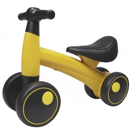 Bicicleta fara pedale PROCART, 4 roti, luminite LED si muzica, 1-3 ani