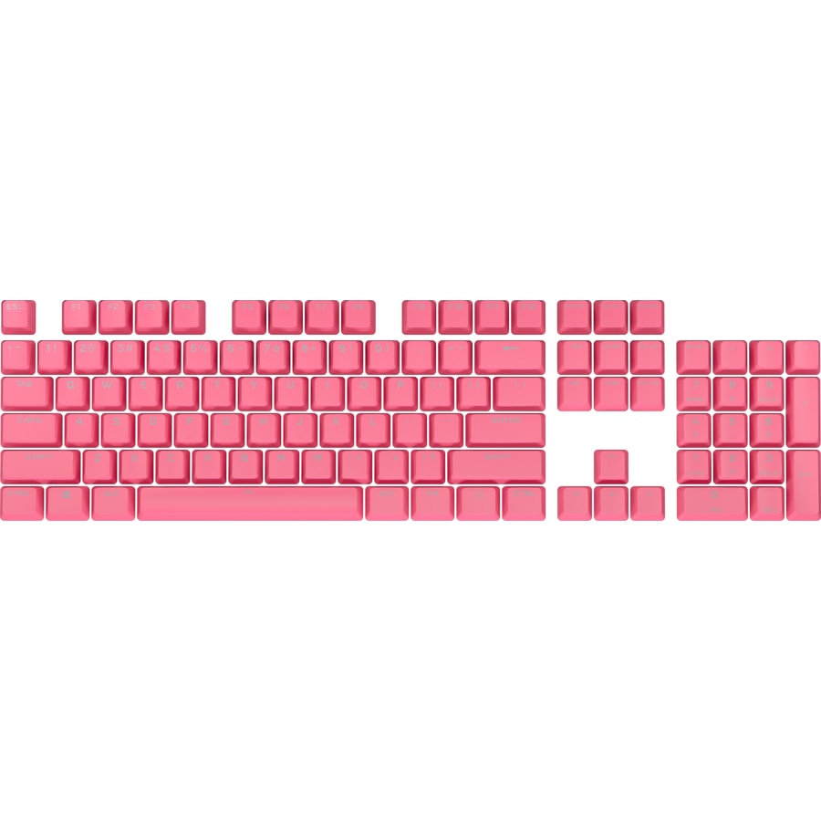 Kit butoane Corsair PBT Double-Shot Pro Keycaps, combatibile switch Cherry MX, layout NA, Roz