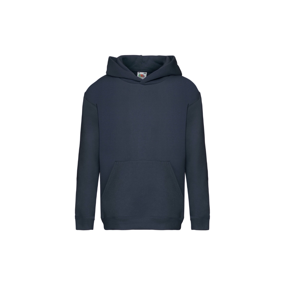 Hanorac cu gluga Fruit of the Loom, Bumbac/Poliester, Bleumarin inchis, 9-11 ani