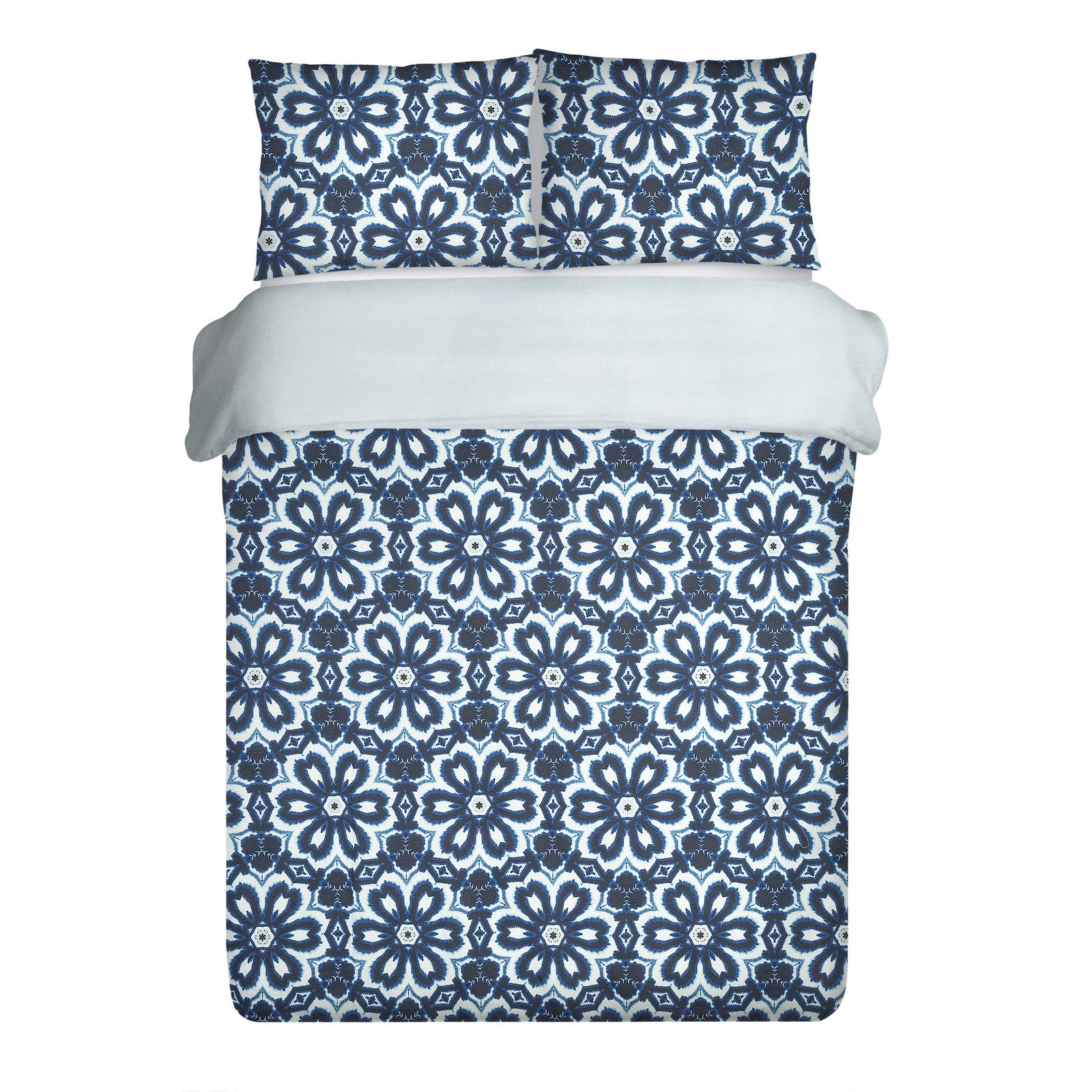 Set Lenjerie de Pat Bumbac Satinat, Design91 pola, 160x200, Grena