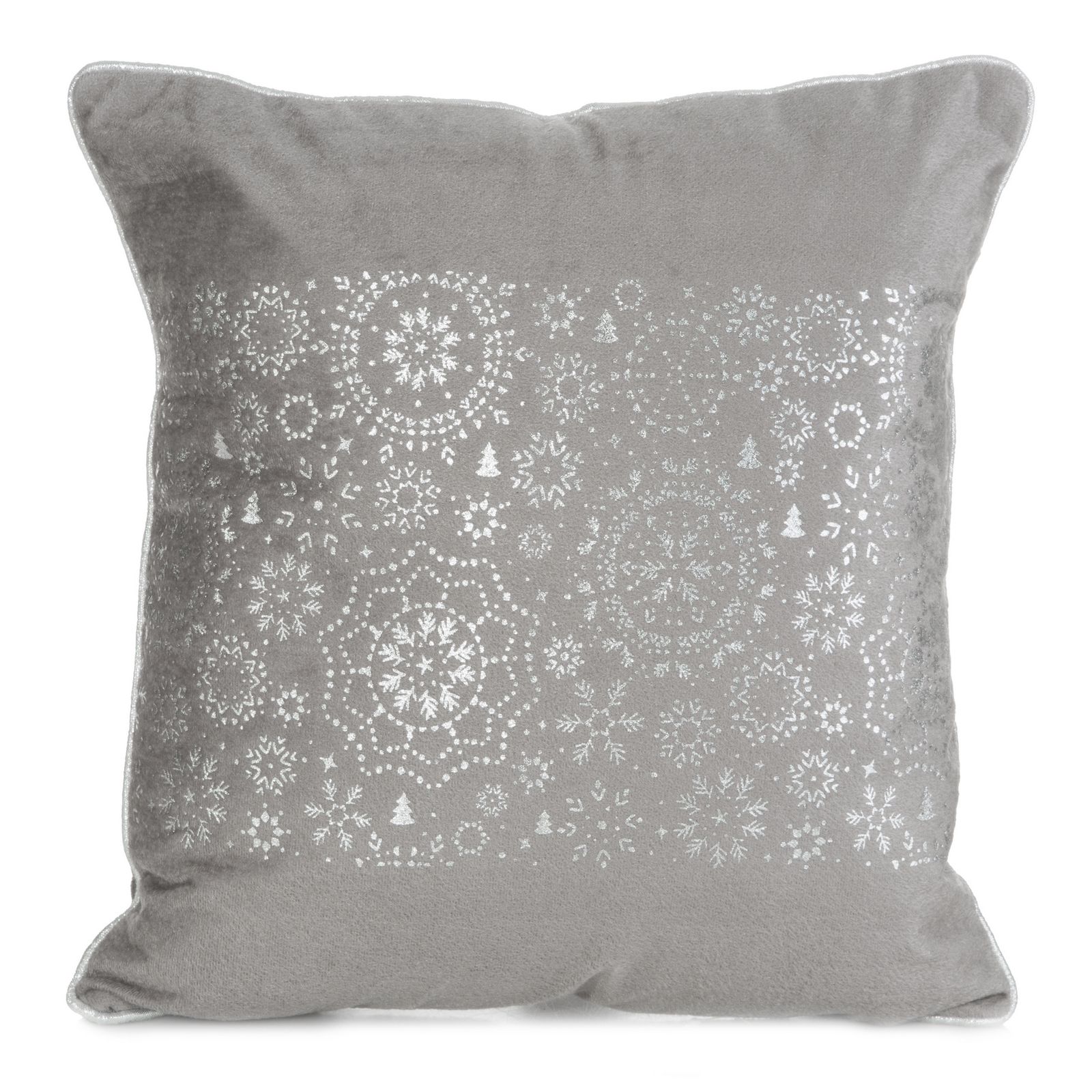 Fata de perna decorativa Eurofirany GLORY 40x40 Gri1