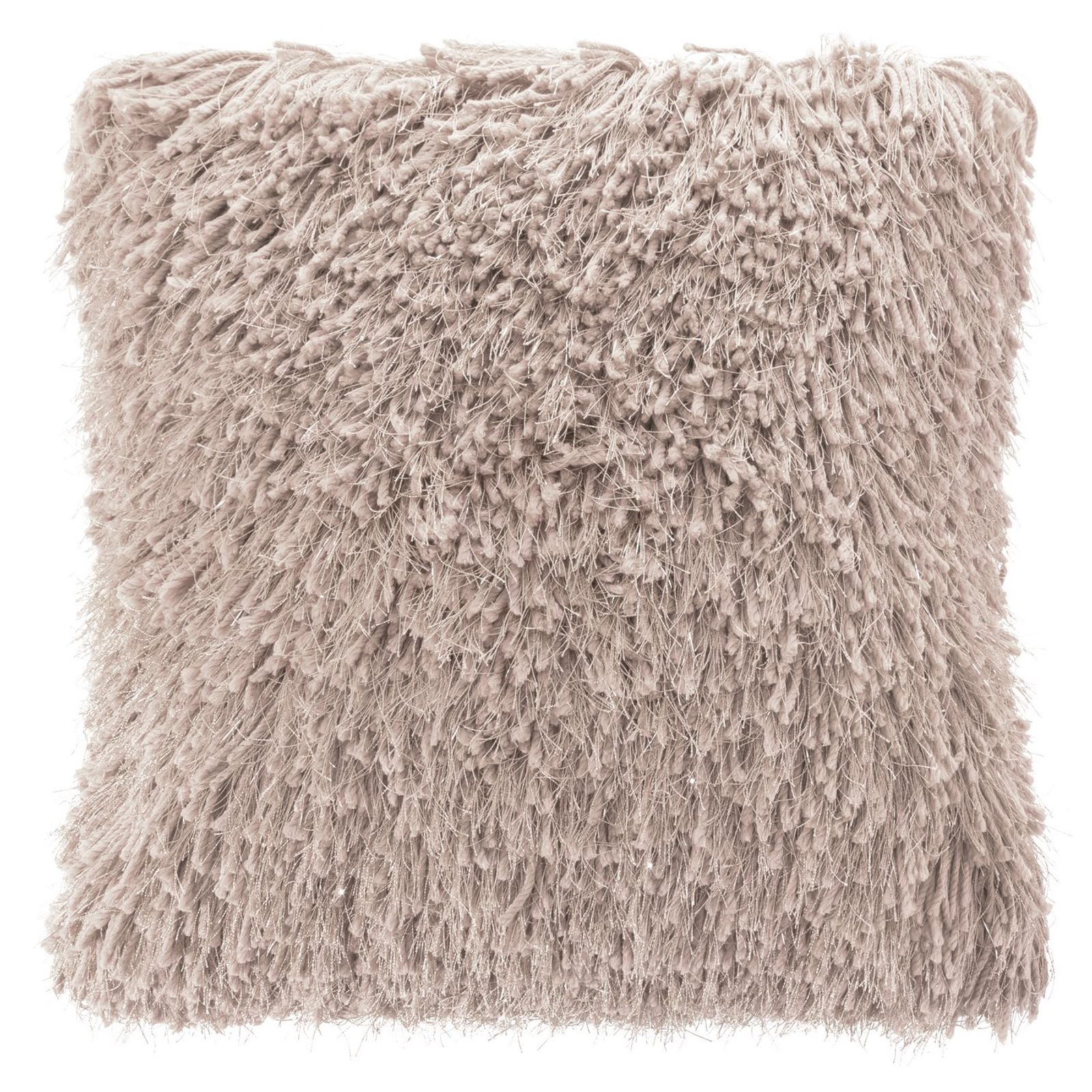 Fata de perna decorativa Eurofirany CELIA 40x40 Roz/Gri