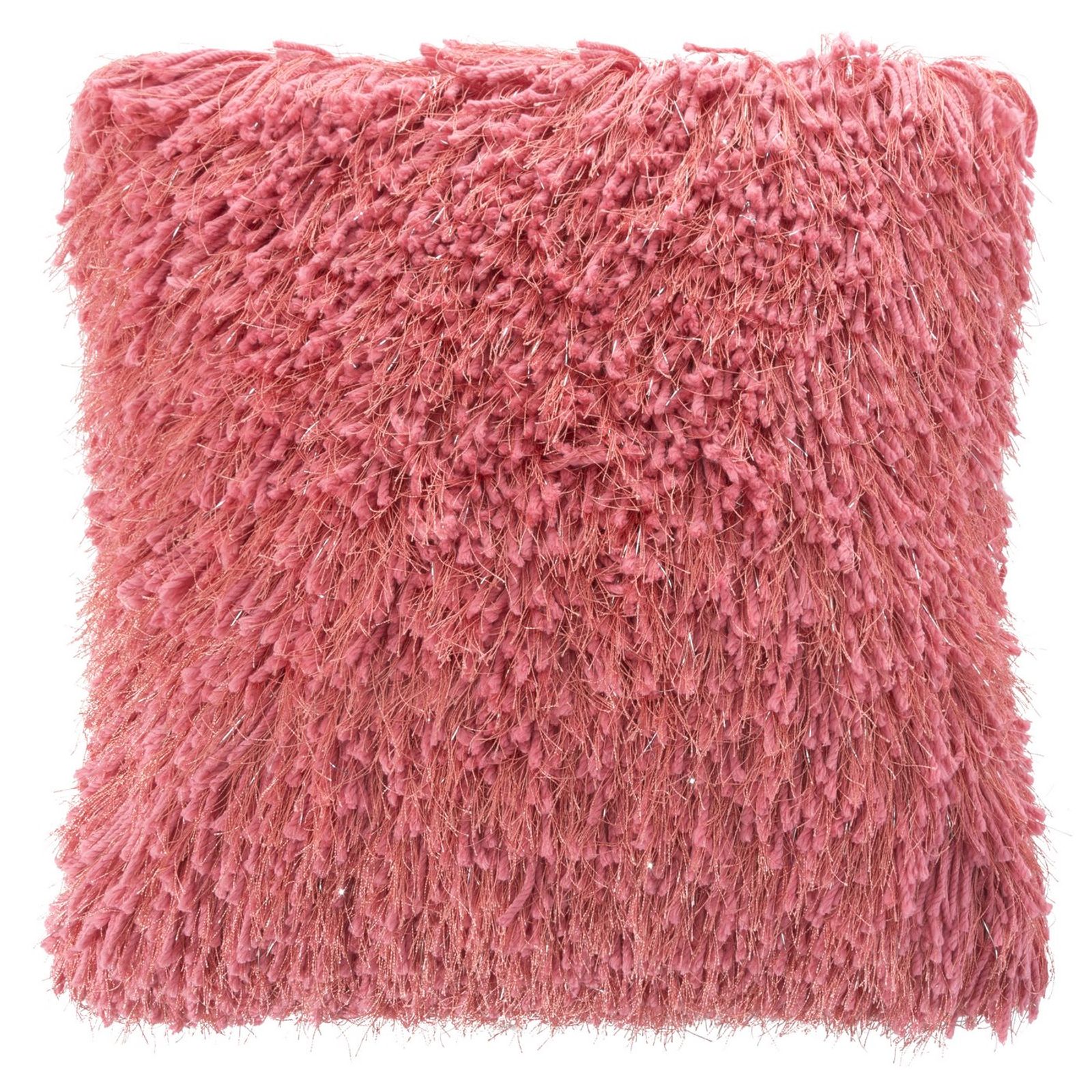 Fata de perna decorativa Eurofirany CELIA 40x40 Rosu/Gri