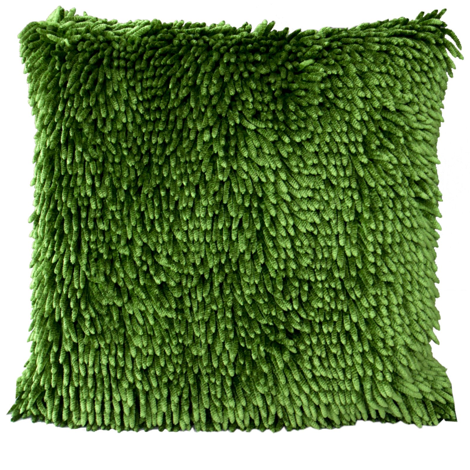 PFata de perna decorativa Eurofirany SHAGGY 40x40 Verde Mat00
