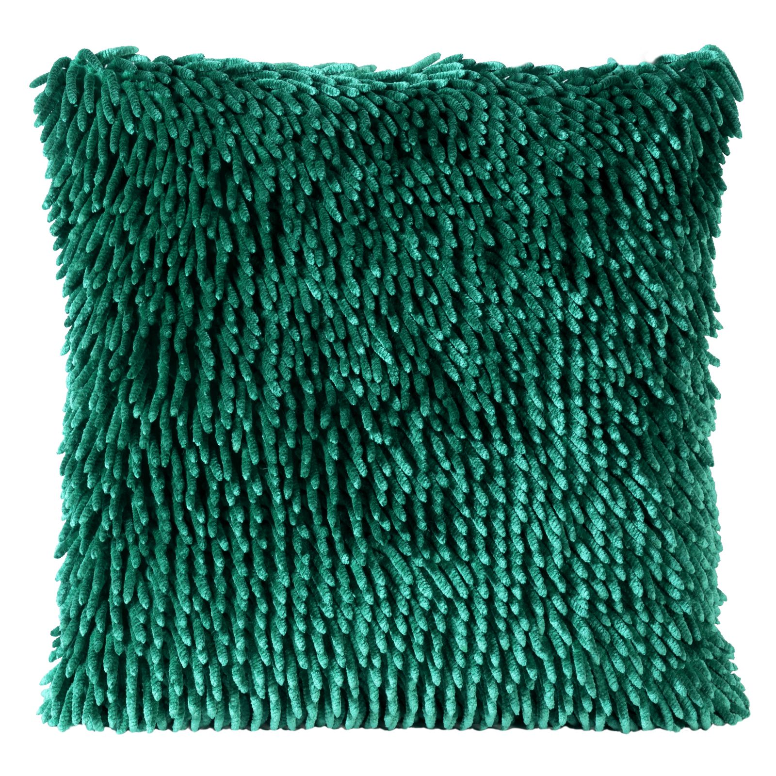 Fata de perna decorativa Eurofirany SHAGGY 40x40 Verde inchis0