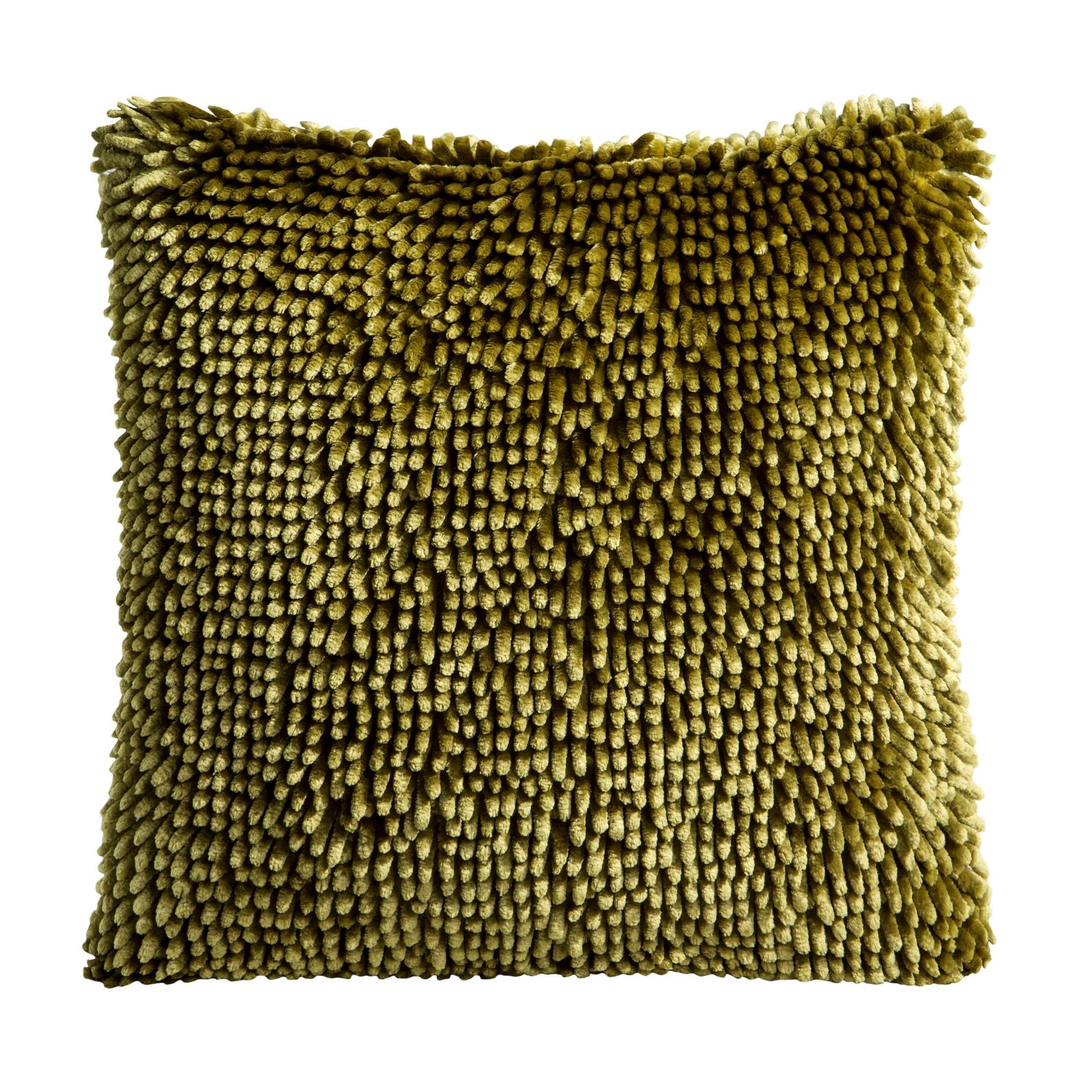 Fata de perna decorativa Eurofirany SHAGGY 40x40 Verde Mat