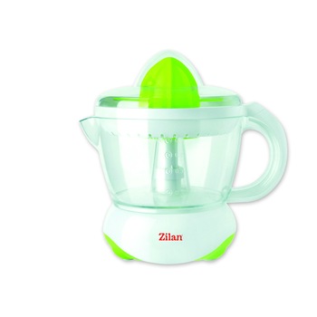 Storcator citrice ZILAN ZLN-7825, Capacitate 0.7L, Cana gradata, Functie reverse, Putere 25W, Alb/Galben Storcator citrice ZILAN ZLN-7825, Capacitate 0.7L, Cana gradata, Functie reverse, Putere 25W, Alb/Galben