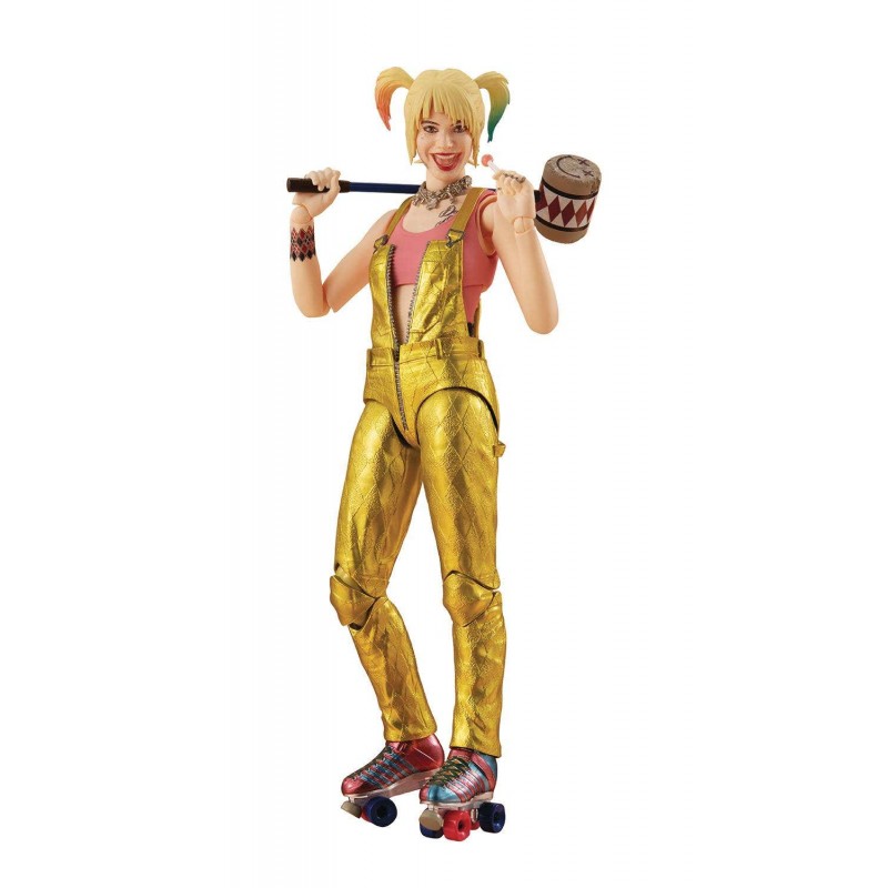 Figurina Birds of Prey S.H. Figuarts Harley Quinn , 15 cm, Multicolor