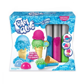 Set Spuma Modelatoare Foam Alive - Ice Cream 210g Set Spuma Modelatoare Foam Alive - Ice Cream 210g
