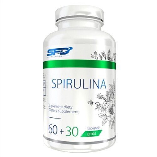 Supliment alimentar Spirulina 500 mg - 90 capsule (90 doze)