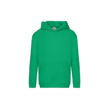 Hanorac cu gluga Fruit of the Loom, Bumbac/Poliester, Verde, 14-15 ani Hanorac cu gluga Fruit of the Loom, Bumbac/Poliester, Verde, 14-15 ani