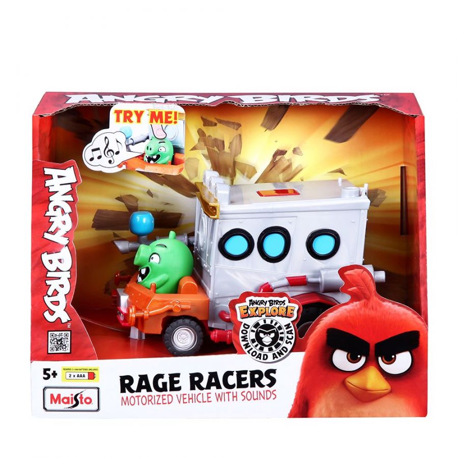 Masinuta cu sunete Angry Birds Rage Racers- Maisto