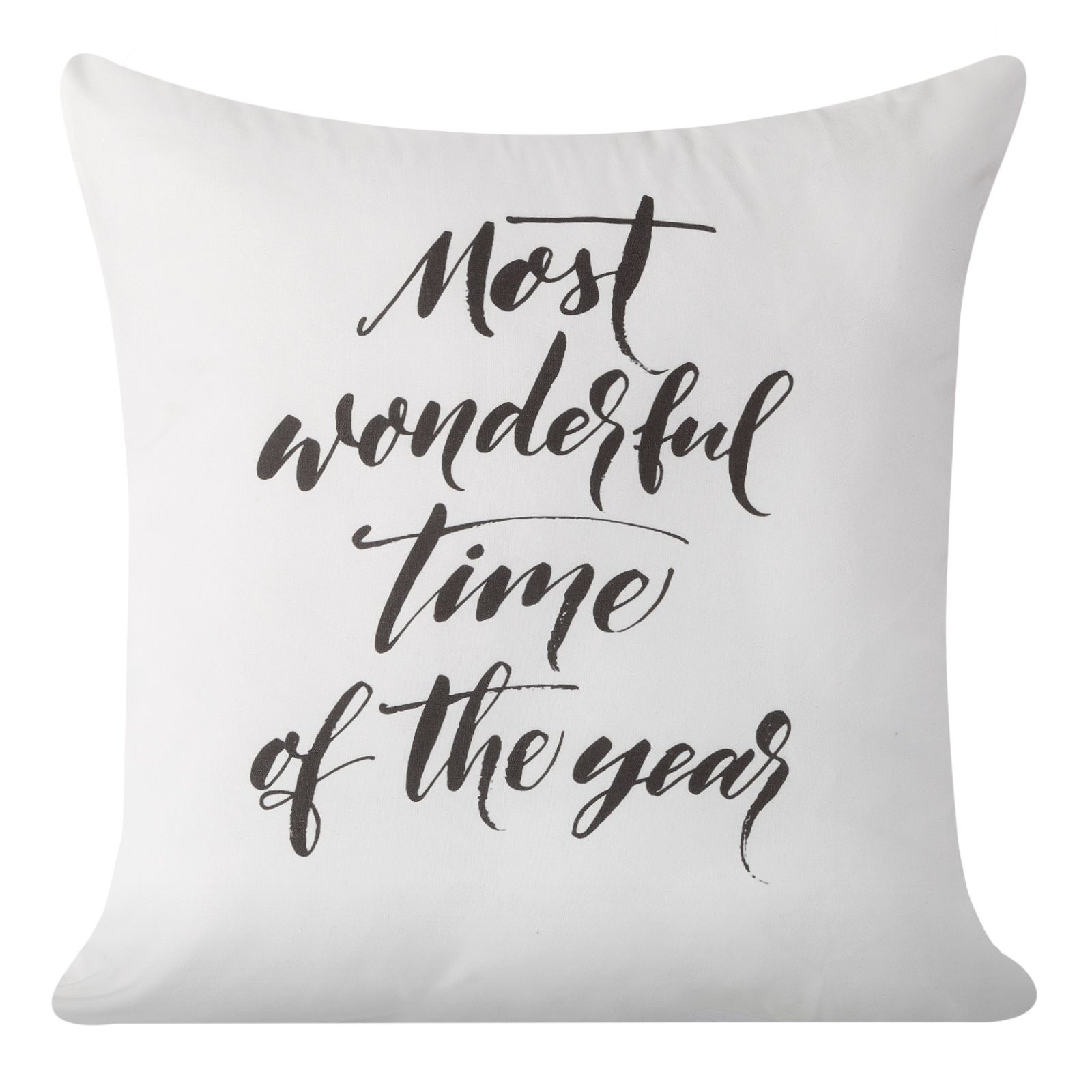 Fata de perna decorativa Eurofirany AMIE 40x40 Alb/Negru