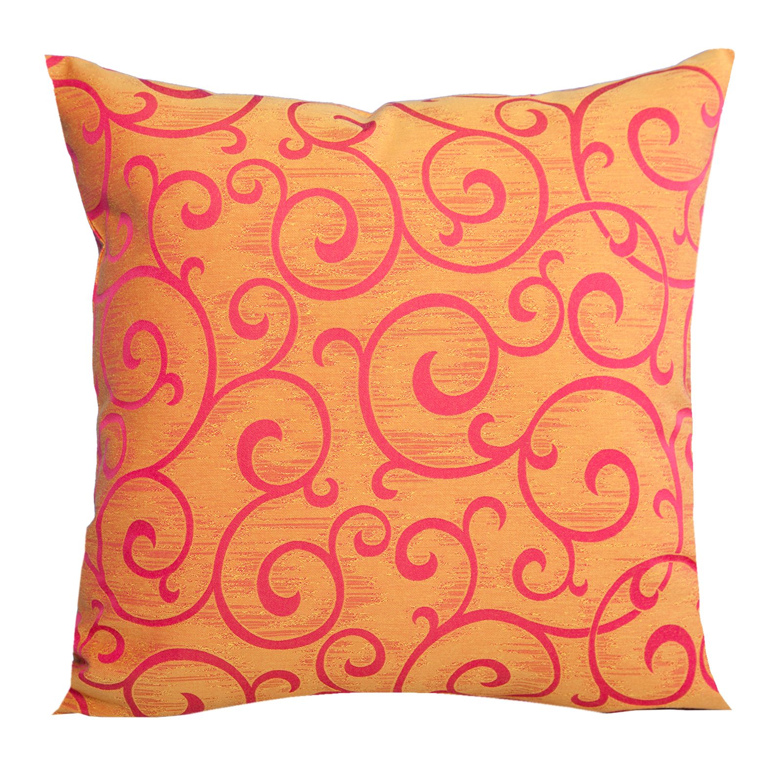 Fata de perna decorativa Eurofirany Horizon 40x40 Portocaliu/Rosu