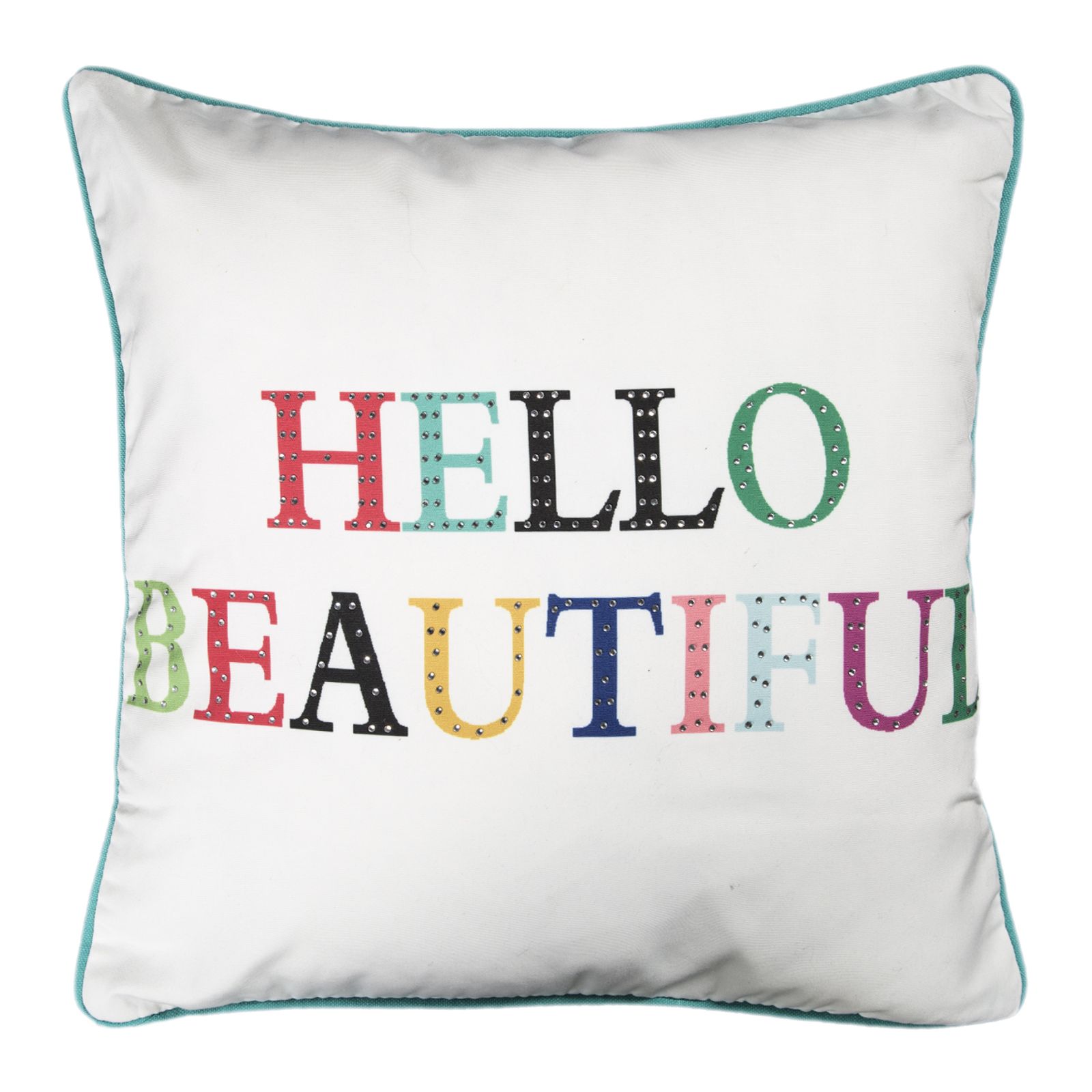 Fata de perna decorativa Eurofirany RENEE 45x45 Alb 31