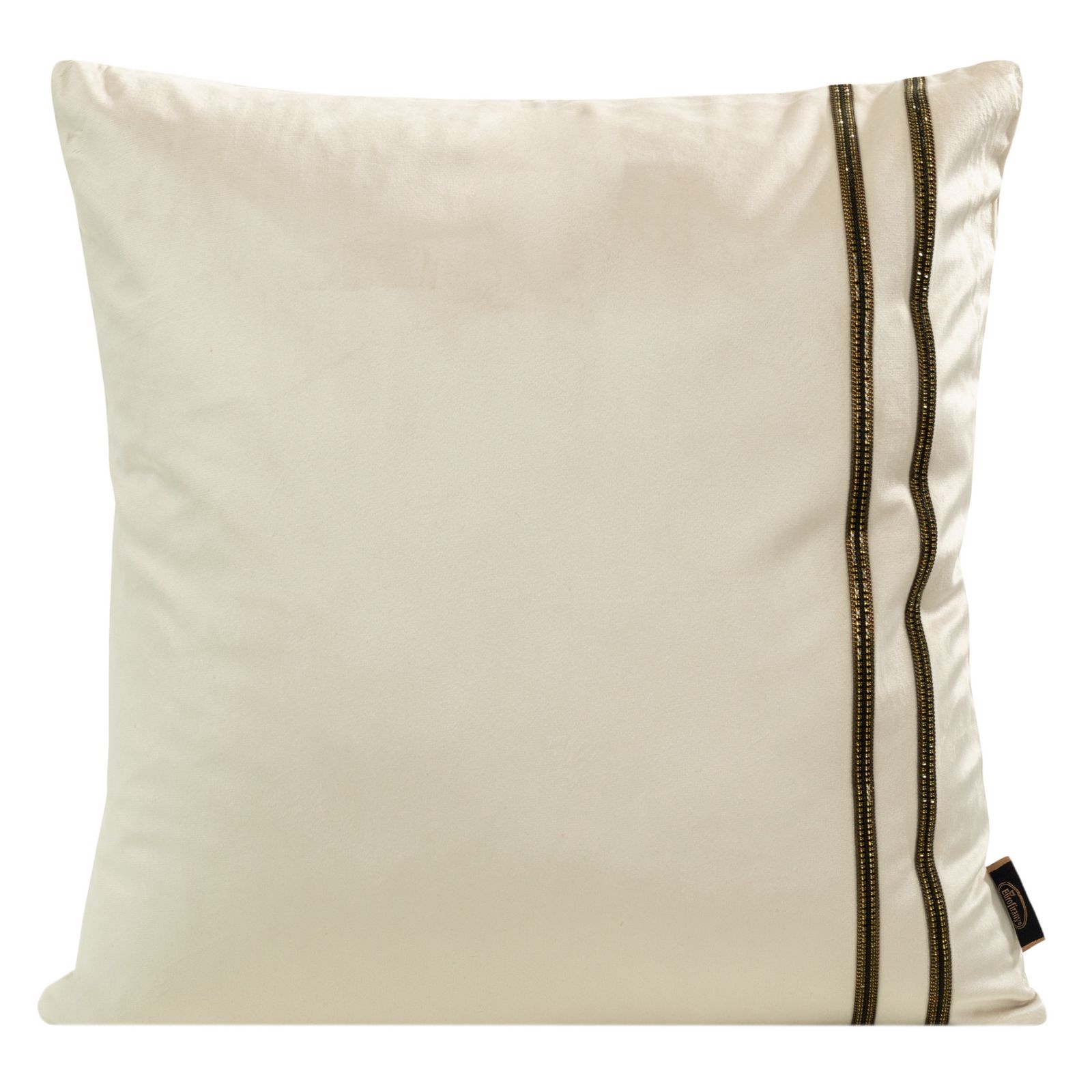 Fata de perna decorativa Eurofirany VELVET 45x45 Crem1