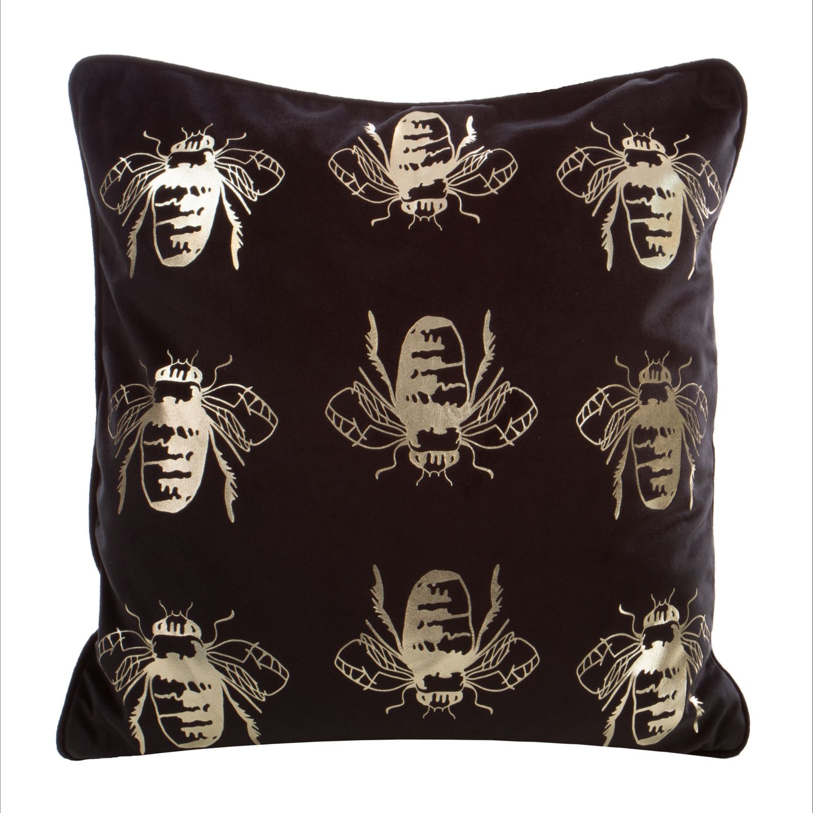 Fata de perna decorativa Eurofirany BLINK 45x45 Negru1