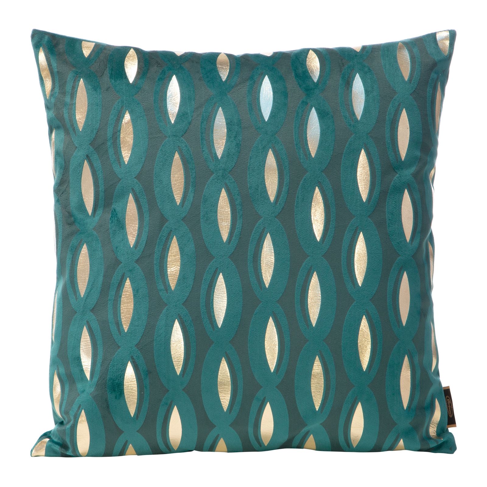 Fata de perna decorativa Eurofirany BLINK 45x45 Turcoaz 2