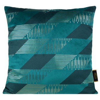 Fata de perna decorativa Eurofirany BLINK 45x45 Turcoaz 3 Fata de perna decorativa Eurofirany BLINK 45x45 Turcoaz 3