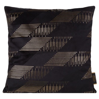 Fata de perna decorativa Eurofirany BLINK 45x45 Negru 3 Fata de perna decorativa Eurofirany BLINK 45x45 Negru 3