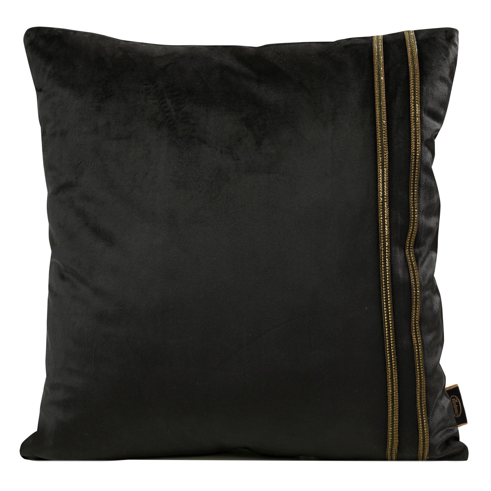 Fata de perna decorativa Eurofirany VELVET 45x45 Negru