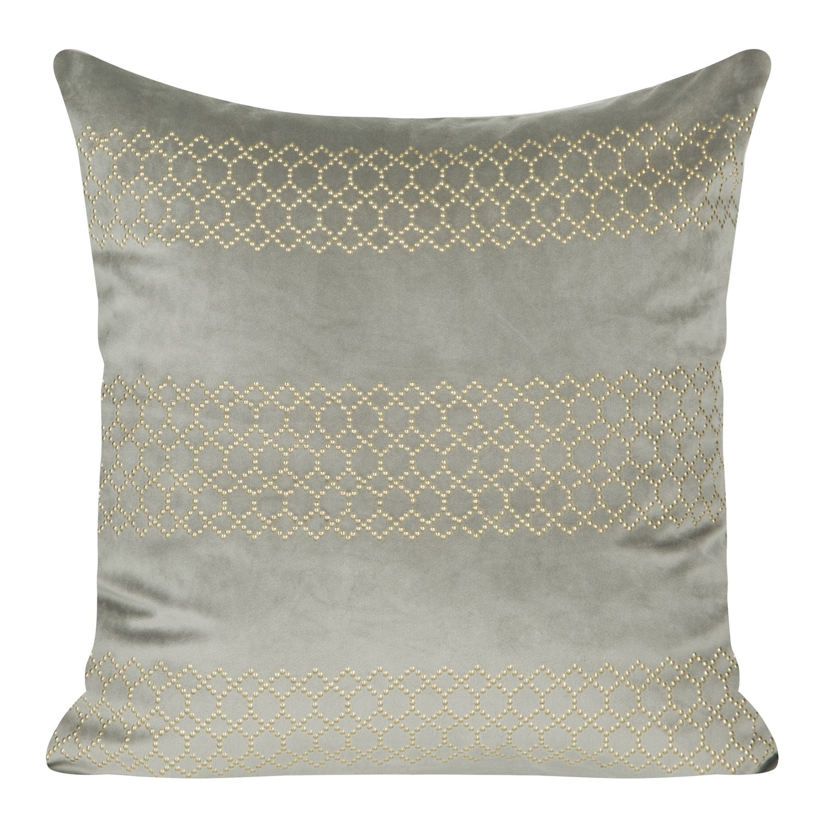 Fata de perna decorativa Eurofirany PARI 45x45 Gri deschis