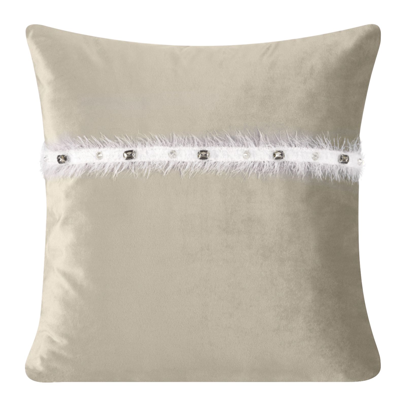 Fata de perna decorativa Eurofirany TIANA 45x45 Bej