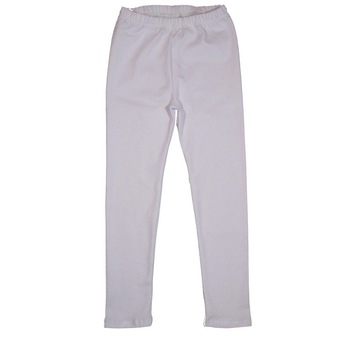 Pantaloni copii, Bumbac, Alb, Alb Pantaloni copii, Bumbac, Alb, Alb