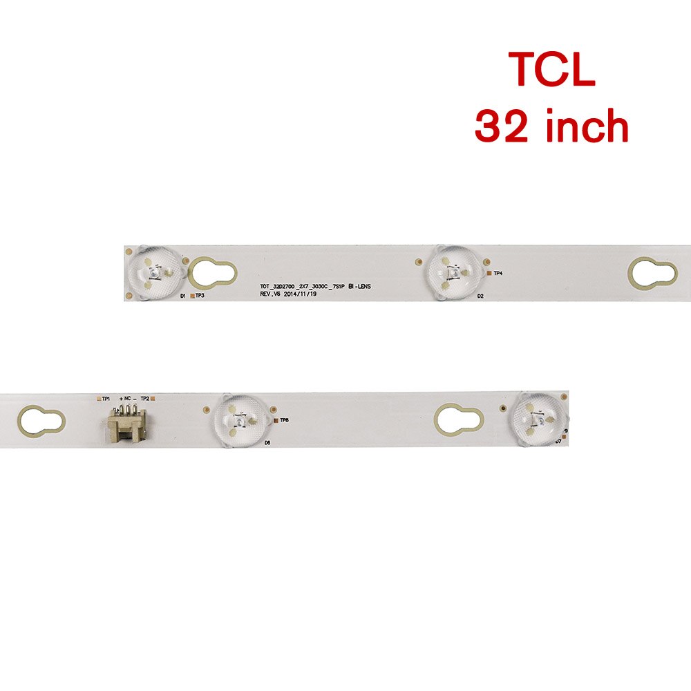 Set Barete Led Tv Tcl 32 Inch 32s3750 Tot32d2700 2x73030c7s1p 2 Barete De 7 Leduri Emagro 4089